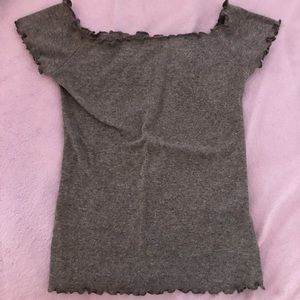 Hollister off the shoulder top